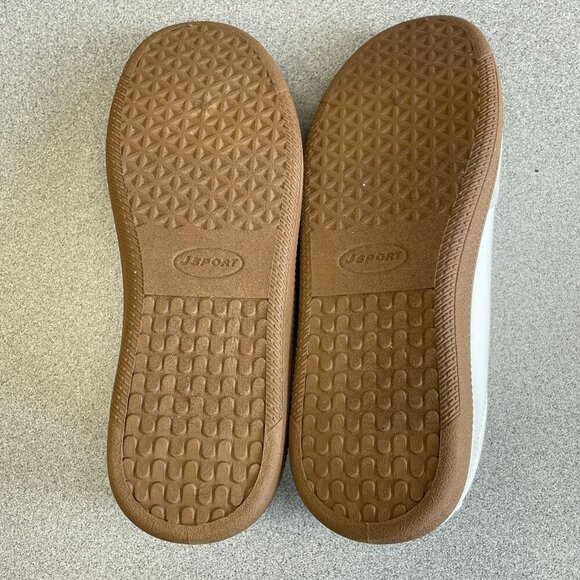 NEW J Sport Cecily Women's 7.5M  Sneakers White & Gray Casual Shoes - Picture 7 of 8